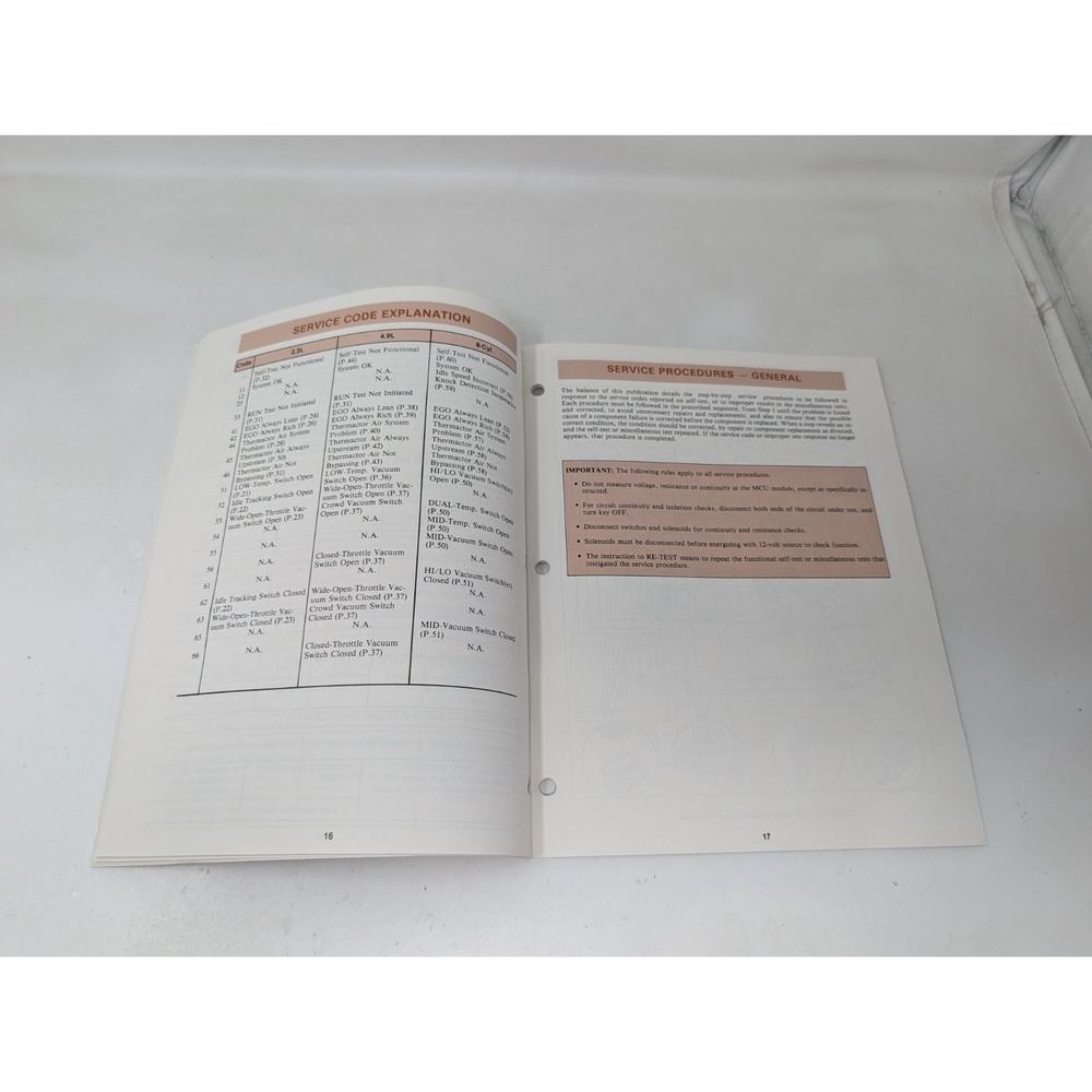 1981 Ford Microprocessor Control Units Training Service Guide Manual Book‎ - Picture 9 of 14